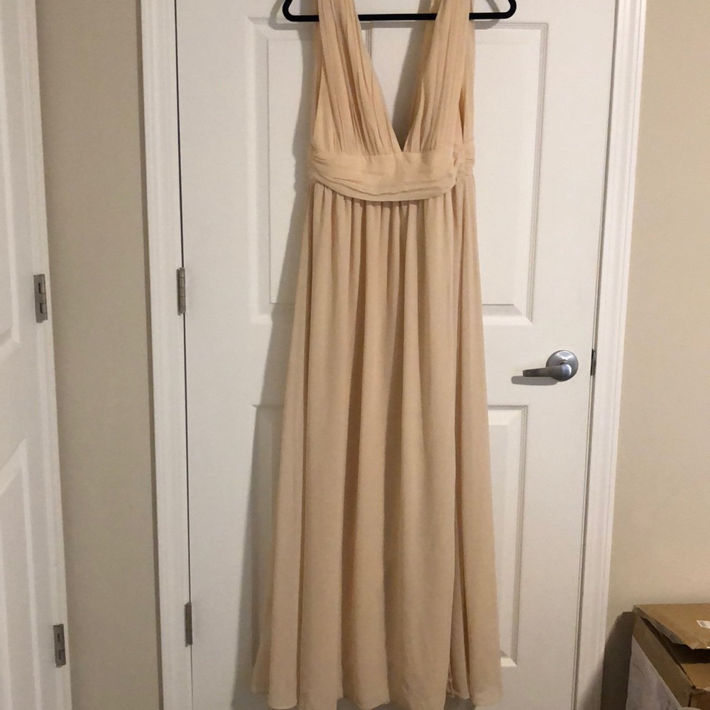 Lulu’s bridesmaid dress, blush, size M